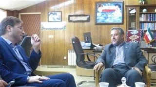 سرپرست حوزه هنری استان سمنان با معاون استاندار و فرماندار شهرستان شاهرود دیدار کرد