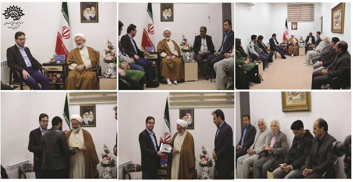 برگزاری محفل شعرخوانی شاعران حوزه هنری شاهرود با حضور امام جمعه شاهرود