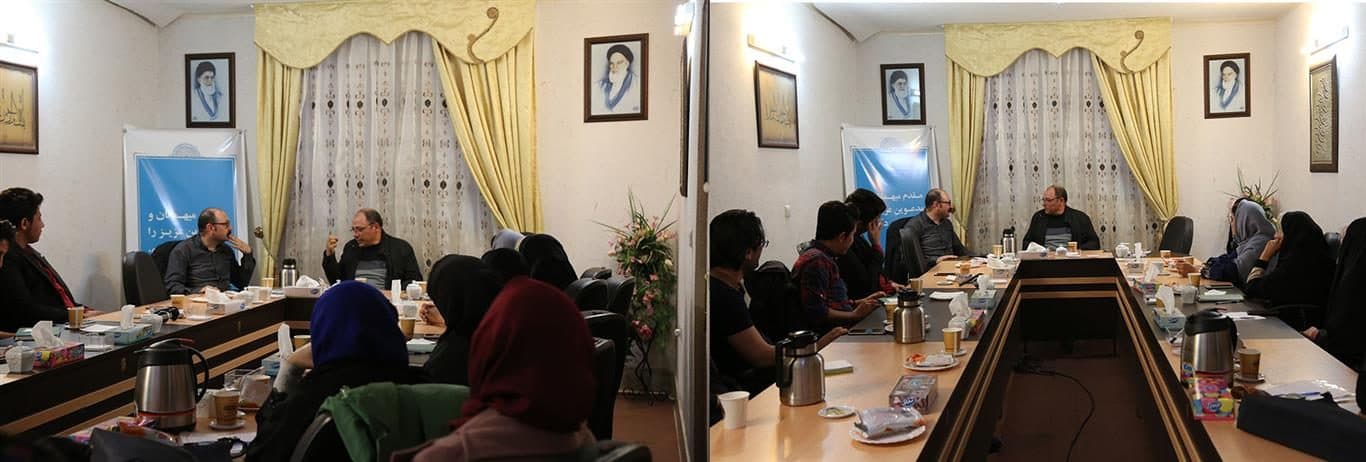 نشست تبادل تجربه نویسندگی در حوزه هنری استان سمنان