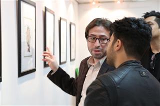 نمایشگاه کارتون، در گالری خورشید حوزه هنری استان سمنان افتتاح شد.