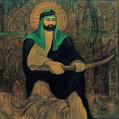 نقاشی تمثیل گرایانه با نگاهی به گذشته