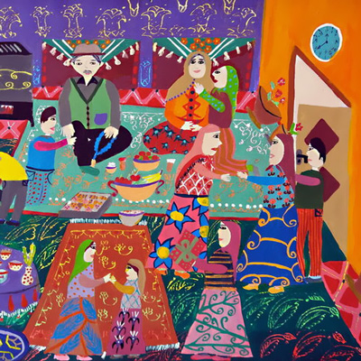 جایزه نقاشی محیط زیست ژاپن برای چهار کودک نقاش ایرانی