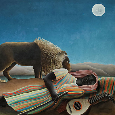 ذهنیت ساده و تخیل قوی در آثار هانری روسو