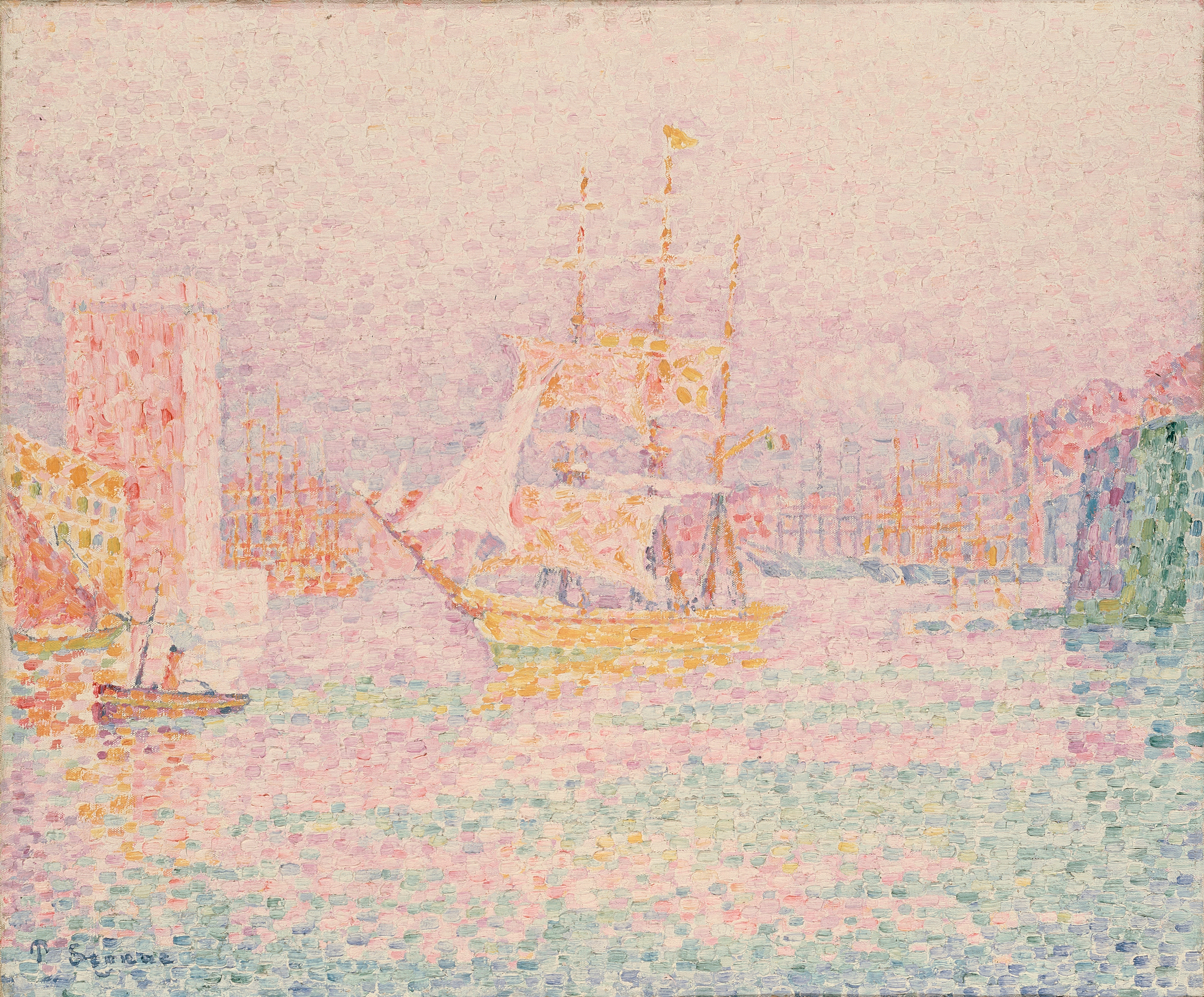 تعدادی از نقاشی های Paul Signac